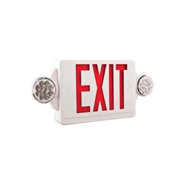 Acuity Brands Lighting Lithonia Lithonia Quantum Premium Quick Mount LED Lamp Heads Red Exit/Combo/Ni-Cad Battery - LHQM LED R HO M6