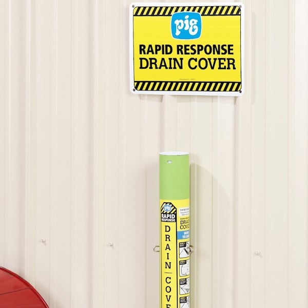 Pig Drain Cover Sign, Vinyl - SGN2035-10X14-VYL