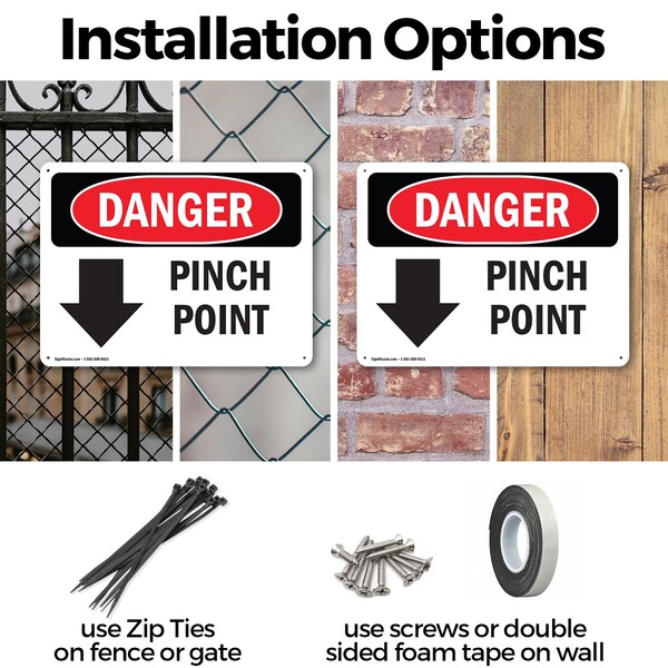 Signmission Safety Culture Sign, 14 in Width, Aluminum, Rectangle - OS-2PACK-DS-A-1014-L-1716