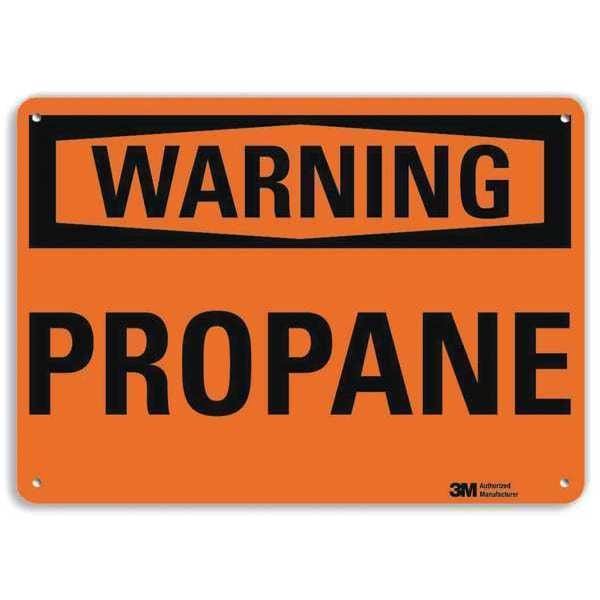 Lyle Warning Sign, 10 in H, 14 in W, Vertical Rectangle, English, U6-1207-RA_14X10 - U6-1207-RA_14X10