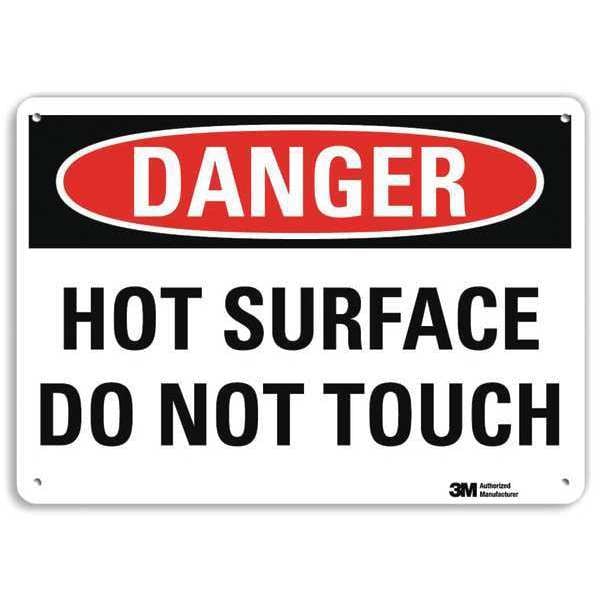 Lyle Danger Sign, 4 Hole Mount, 10in W x 7in H, U3-1660-RA_10X7 - U3-1660-RA_10X7