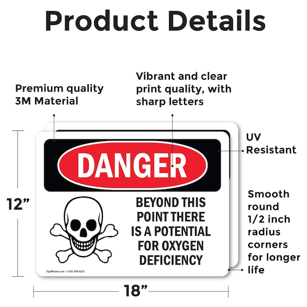 Signmission Safety Culture Sign, 18 in Width, Vinyl Decal, Rectangle - OS-2PACK-DS-D-1218-L-1809