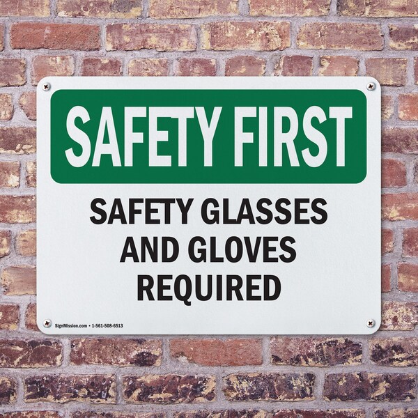 Signmission 7 in Height, 10 in Width, Aluminum, Rectangle - OS-2PACK-SF-A-710-L-10903