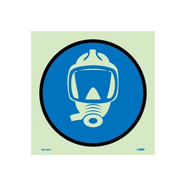 Nmc Safety Of Life At Sea Breathing Apparatus Sign, IMO183P - IMO183P