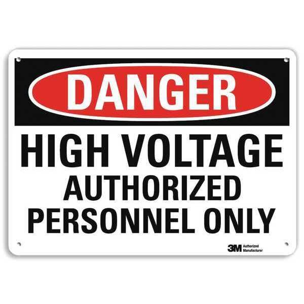 Lyle Danger Sign, 14x10 In., English, U1-1027-RA_14X10 - U1-1027-RA_14X10