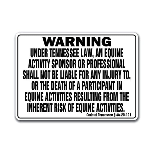 Signmission 14 in Height, Vinyl, 14" x 10", WS-D-1014-Tennessee - WS-D-1014-TENNESSEE