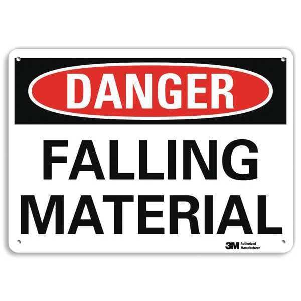 Lyle Danger Sign, 10" W, 7" H, 0.040" Thickness, U3-1465-NA_10x7 - U3-1465-NA_10X7