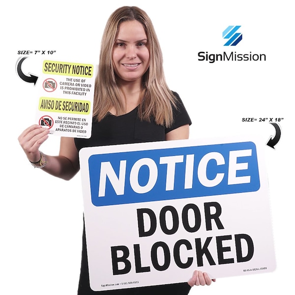 Signmission OSHA Sign, Exit, white on red, 24in X 18in Rigid Plastic, 18"W, 24" L, Landscape - OS-MISC-P-1824-L-19485