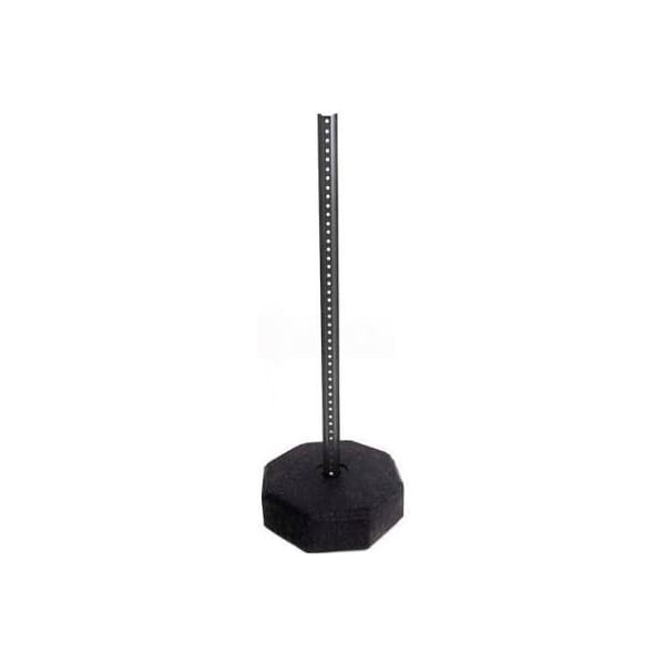 Tire Conversion Technologies Octagon Sign Base 30 Lbs, w/ U-Channel Adaptor & 4' U-Channel Post - SB-30-U-4