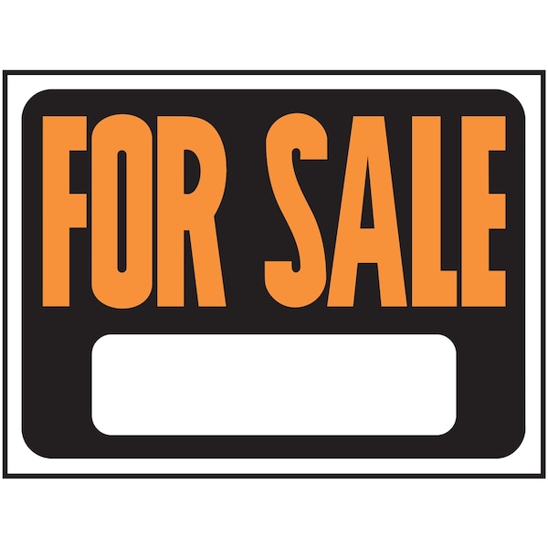 Hy-Ko For Sale Sign 8.5" x 12.5", 10PK, A03006 - A03006