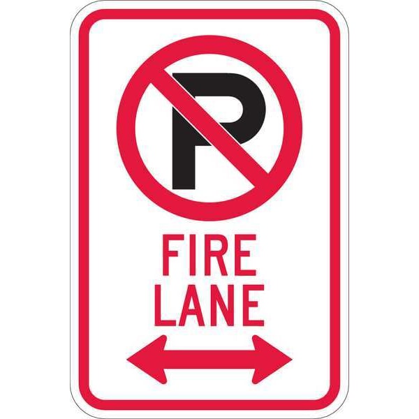 Lyle Sign, Fire Lane, 18 x12 In - T1-1059-HI_12X18