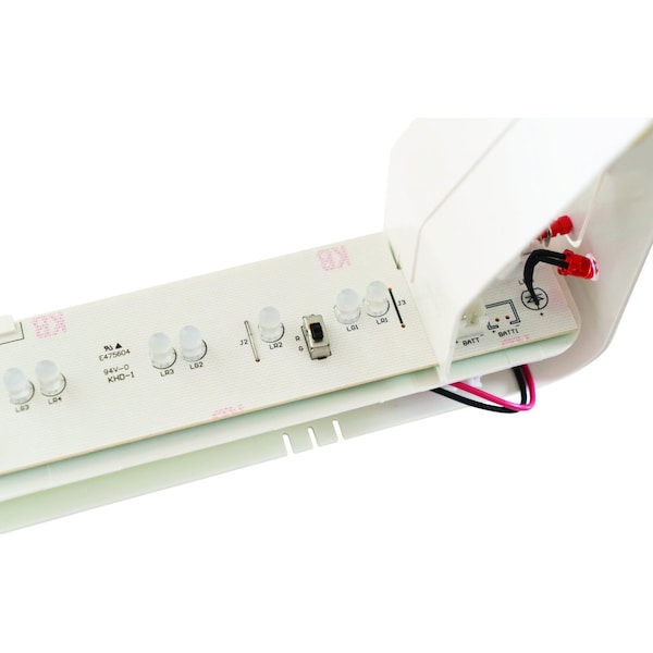 Lithonia Lighting Lithonia Lighting Switch Hardwired LED White Exit Sign and Emergency Light - 269XVW