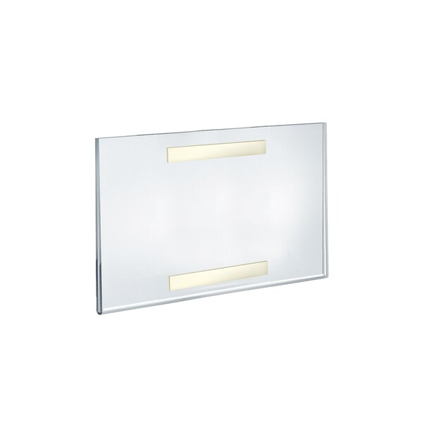 Azar Displays 11"W x 7"H Sign w/ Adhesive Tape, PK10 - 122017