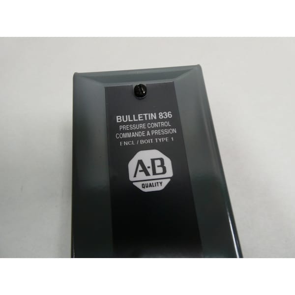 Interruptor de presión Allen Bradley 4-150PSI 24-600V-AC 125-250V-DC - 836-C7A