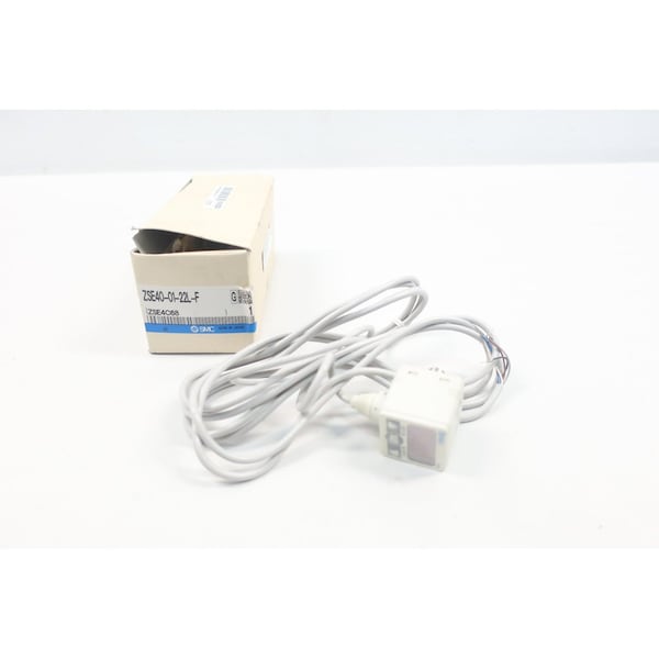 Interruptor de presión SMC ZSE40-01-22L-F 10-101.3Kpa 12-24V-CC - ZSE40-01-22L-F