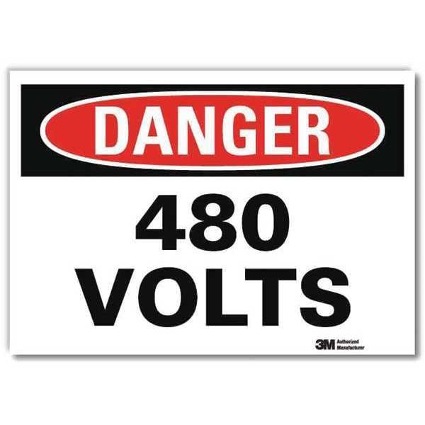 Lyle Danger Sign, 14x10 In., English, U1-1076-RD_14X10 - U1-1076-RD_14X10