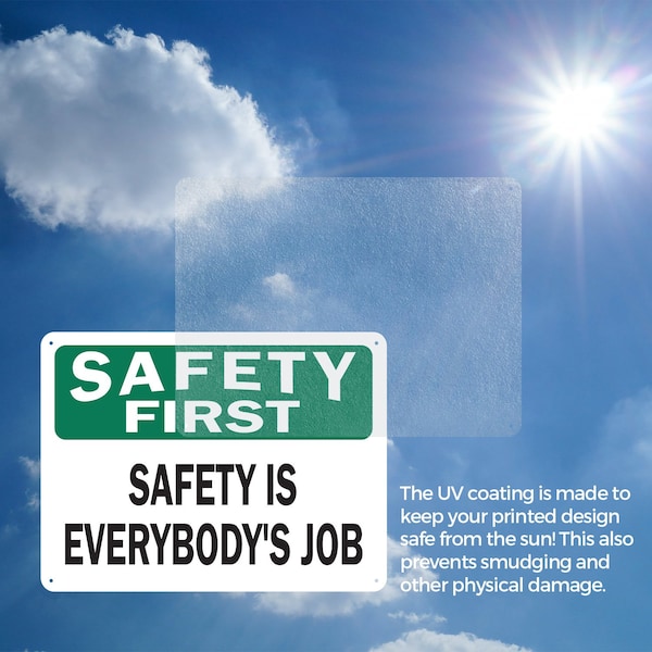 Signmission Safety Culture Sign, 14 in Width, Aluminum, Rectangle - OS-2PACK-SF-A-1014-L-19601