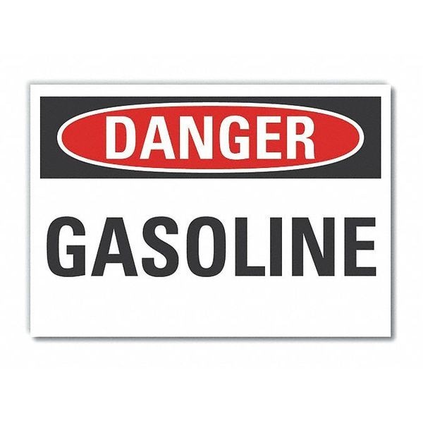 Lyle Danger Sign, 5 in H, 7 in W, Horizontal Rectangle, English, LCU4-0313-RD_7X5 - LCU4-0313-RD_7X5