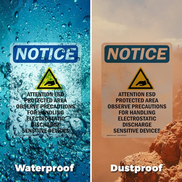 Signmission Safety Culture Sign, 10 in Width, Plastic, Rectangle - OS-2PACK-NS-P-1014-V-10201
