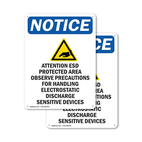 Signmission Safety Culture Sign, 10 in Width, Plastic, Rectangle - OS-2PACK-NS-P-1014-V-10201