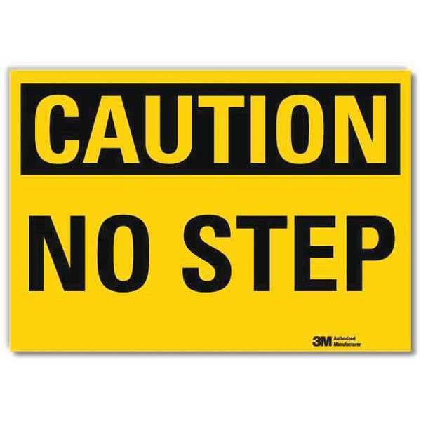 Lyle Safety Sign, 5 in H, 7 in Width, Reflective Sheeting, Horizontal Rectangle, English, U4-1553-RD_7X5 - U4-1553-RD_7X5