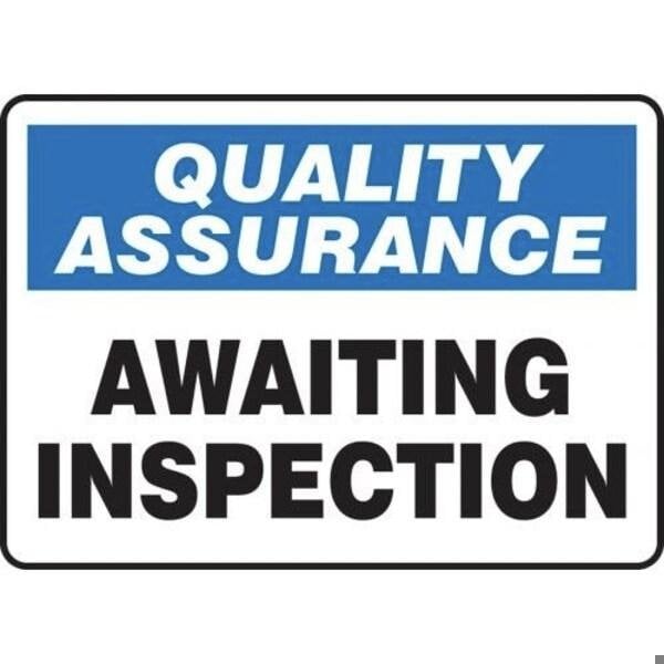 Accuform QUALITY ASSURANCE Safety Sign MQTL932VP - MQTL932VP