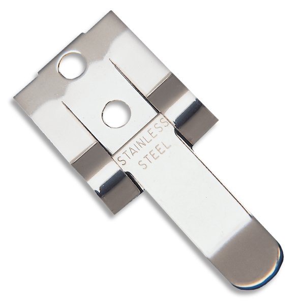 Incom Stainless Steel Clips, Stainless Placard Holder Clip, 100PK - PHCLIP