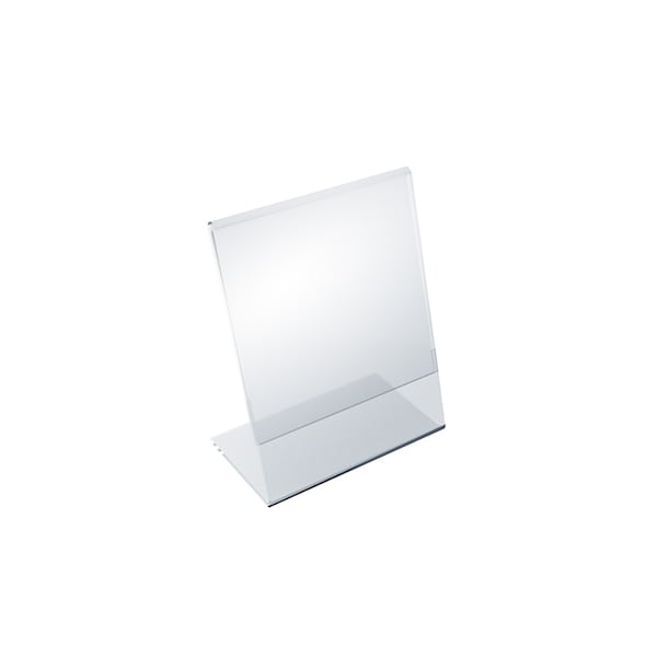 Azar Displays 4"W x 5"H Angled Sign Holder, PK10 - 112729