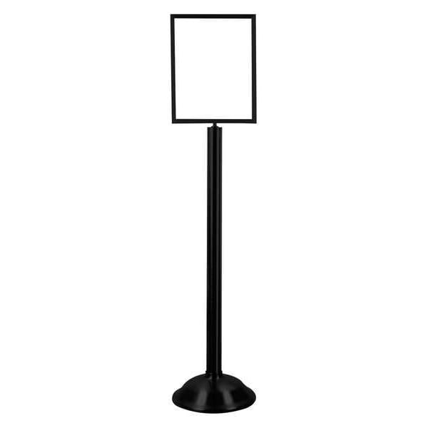 Zoro Select Sign Holder, 11In x 14 In Frame, Black - 1310T-33-1114HD-V
