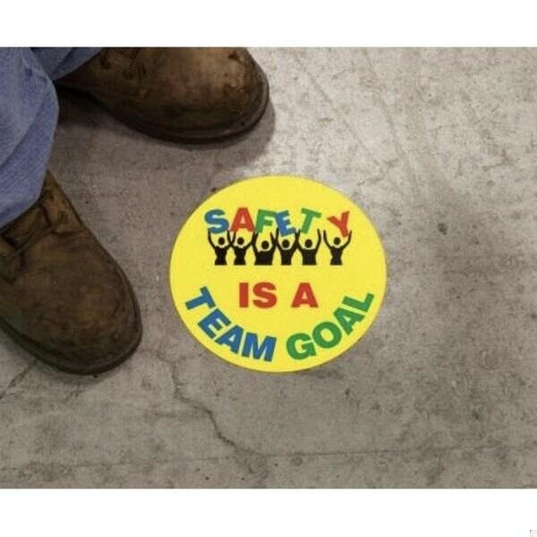 Accuform SLIPGARD FLOOR SIGN SAFETY IS A MFS802 - MFS802