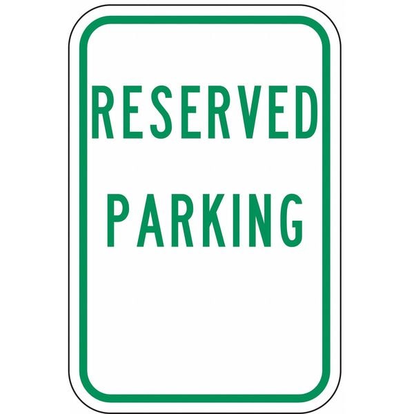 Lyle Reserved Parking Sign, 18" x 12, RP-057-12HA - RP-057-12HA