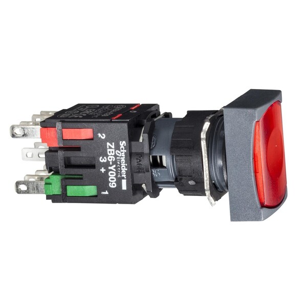 Botón pulsador Schneider Electric 240Vac 15Amp Xb6 + Opciones - XB6DW4B5B