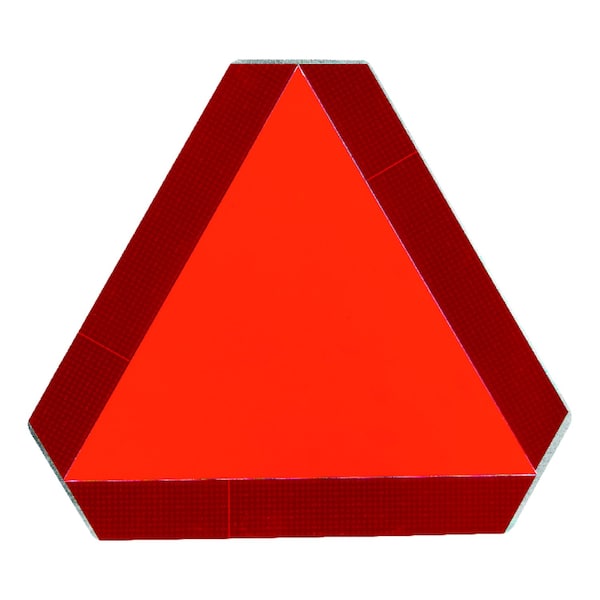 Smv SMV English Red Safety Sign 14 in. H X 14 in. W - 2-C