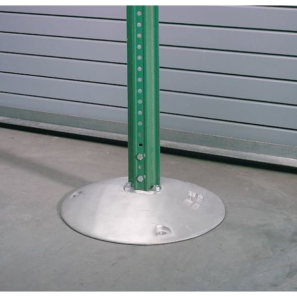 Tapco Silver Aluminum Bolt-Down Sign Base ; ft. Aluminum - 037-00001