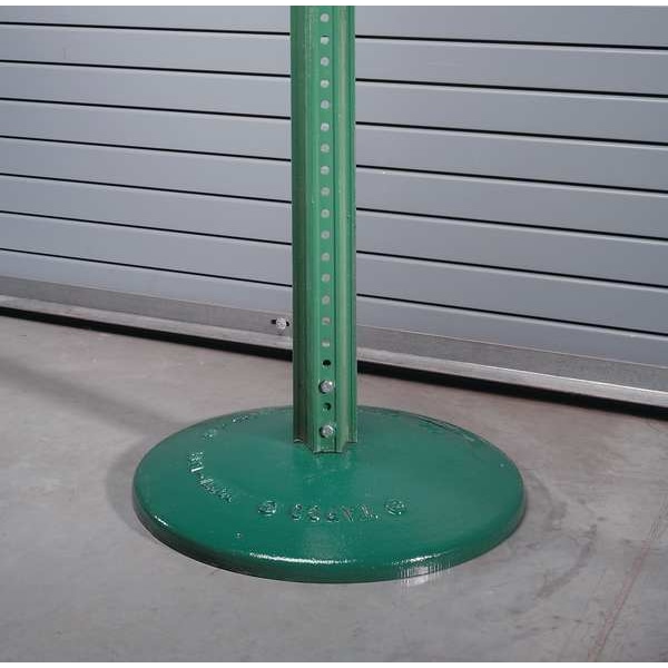 Tapco Silver Aluminum Bolt-Down Sign Base ; ft. Aluminum - 037-00001