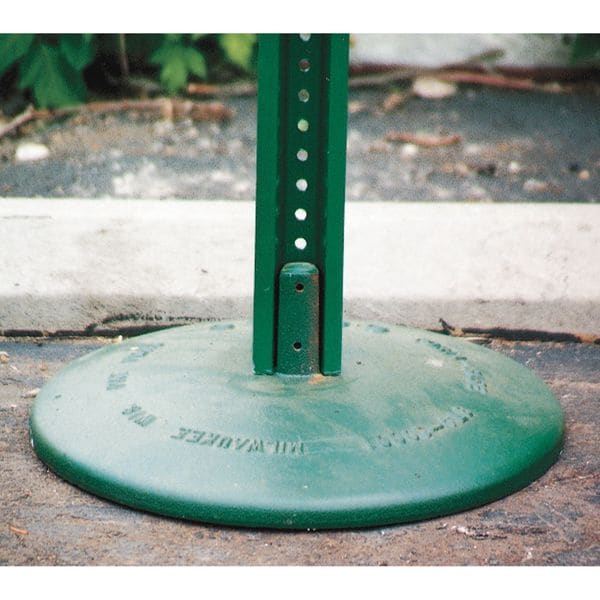 Tapco Silver Aluminum Bolt-Down Sign Base ; ft. Aluminum - 037-00001