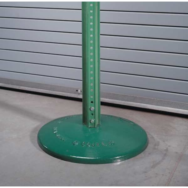 Tapco Silver Aluminum Bolt-Down Sign Base ; ft. Aluminum - 037-00001