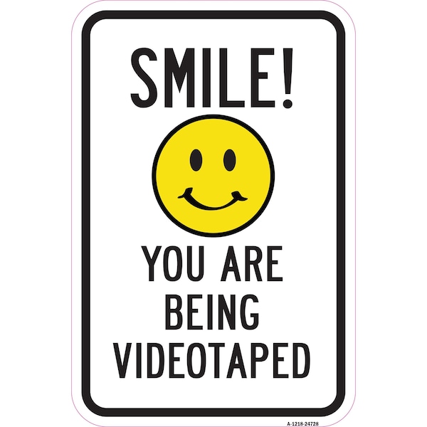Signmission Safety Sign, 12 in Height, Aluminum, 24728 - A-1218-24728