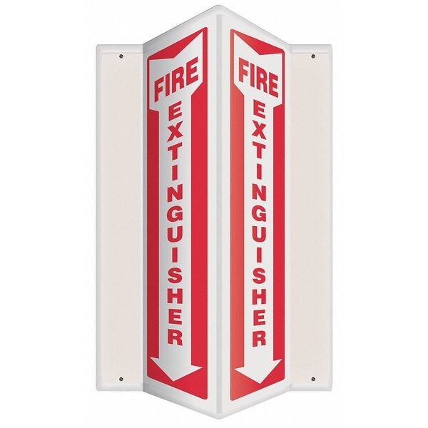 Accuform Fire Extinguisher Sign, 24X7-1/2" - PSP627