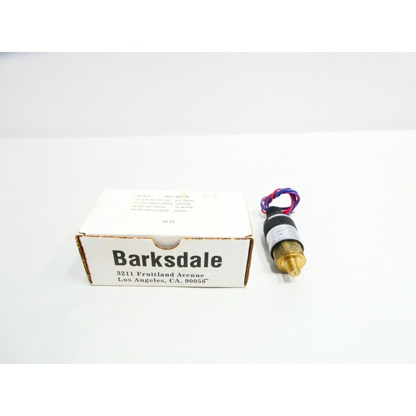 Interruptor de presión Barksdale 1/4IN 22.5-125PSI 125/250V-AC - 96211-BB4-T4