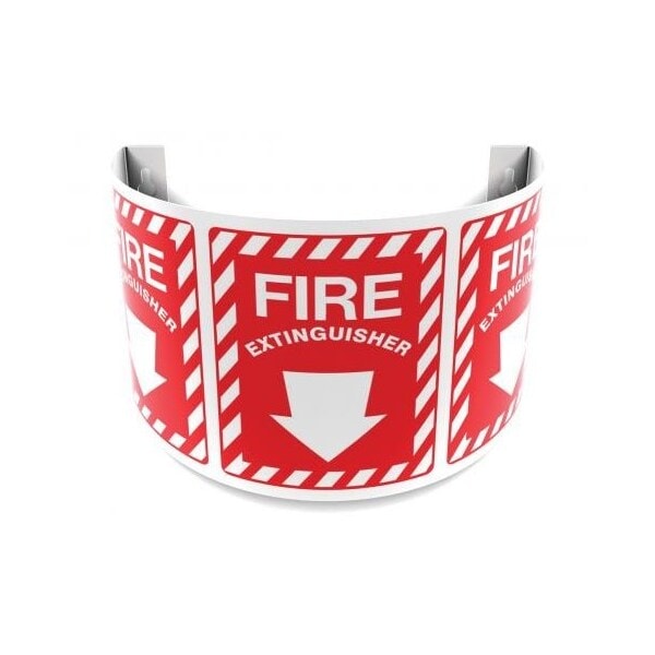Accuform 180D PROJECTION SAFETY SIGN FIRE SHPSJ327 - SHPSJ327