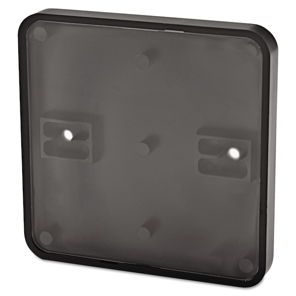 Advantus DIY Sign, Plastic, 4 3/8 x 4 3/8", Black, 4 3/8" Height, 4 3/8" Width - 83701