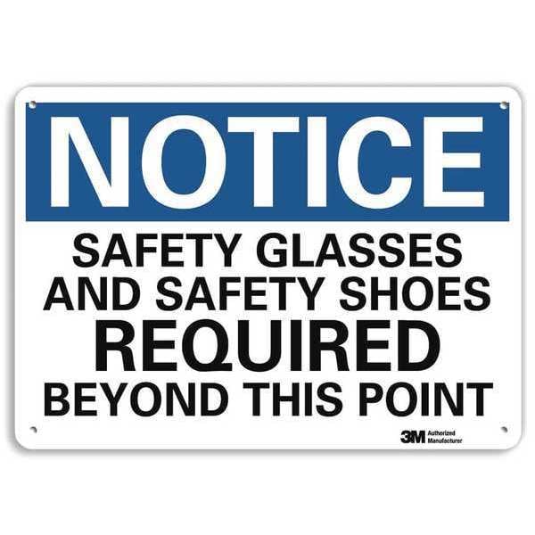 Lyle Notice Sign, 14" Wx10" H, 0.04" Thickness, U5-1494-NA_14x10 - U5-1494-NA_14X10