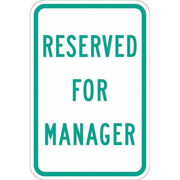 Lyle Employee Parking Sign, 18" x 12, T1-1202-EG_12x18 - T1-1202-EG_12X18