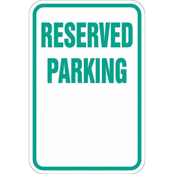 Lyle Reserved Parking Sign, 18" x 12, T1-1186-EG_12x18 - T1-1186-EG_12X18