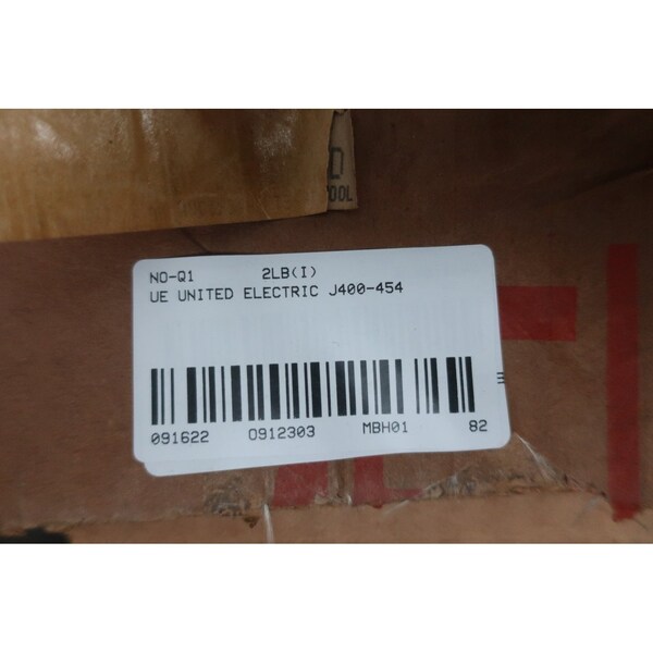Interruptor de presión Ue United Electric de 0-30Psi y 480V-CA - J400-454