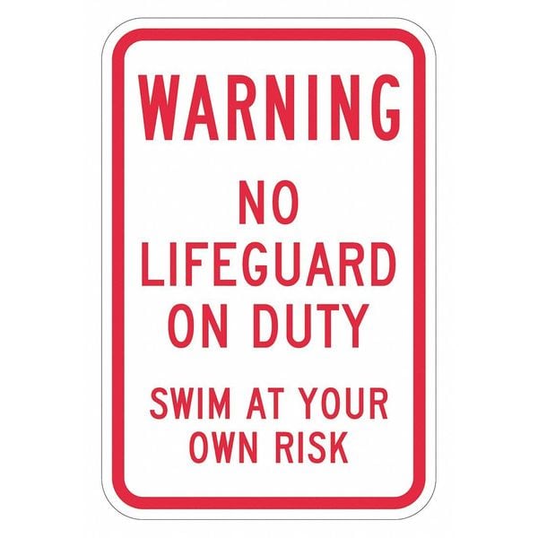 Lyle Facility Sign, 18 in H, 12 in W, Aluminum, Vertical Rectangle, English, T1-1431-EG_12x18 - T1-1431-EG_12X18