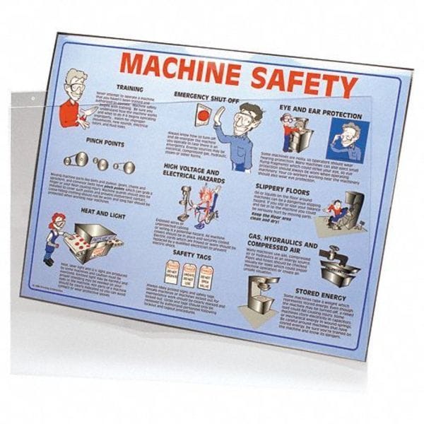 Zoro Select Sign Holder, , Acrylic White, 10" L - SH1014