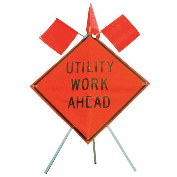 Eastern Metal Signs And Safety Sign Stand, Material Steel - 669-E-352