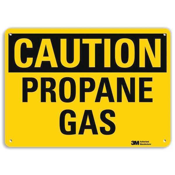 Lyle Safety Sign, 10 in Height, 14 in Width, Aluminum, Horizontal Rectangle, English, U4-1608-RA_14X10 - U4-1608-RA_14X10